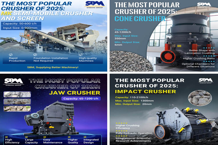أكثر معدات تكسير الحجارة شعبية لدى SBM