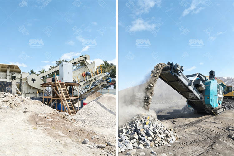 الفرق بين محطات التكسير المتنقلة والمحمولة
