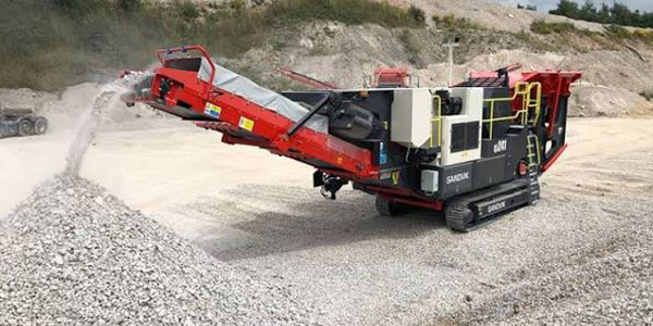 كسارة Sandvik المتنقلة
