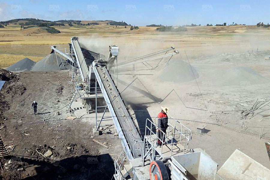 كسارة فكية للحجر الجيري في الجزائر