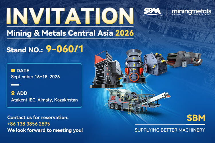 SBM تدعوكم لحضور معرض Mining & Metals Central Asia 2026